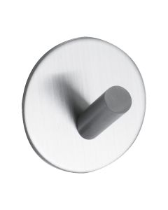 Base 100 1-Sienas pakaramais - Satīna nerūsējošais tērauds - Beslag Design