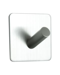 Base 200 1-Sienas pakaramais - Satīna nerūsējošais tērauds - Beslag Design