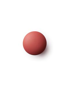 Matte  porcelāna pogveida rokturis / āķis - Red - Anne Black