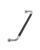Lounge Handgreep - Nerūsējošā Tērauda Izskats / Melns Āda - 160 mm - Furnipart