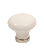 Pogveida rokturis 24136 - Porcelāns / Hroms - Beslag Design
